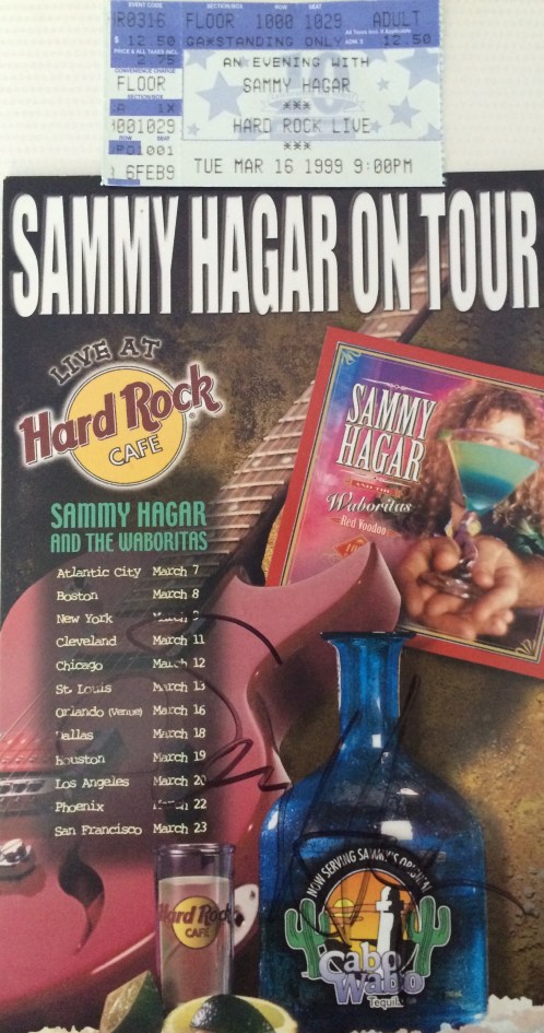 Sammy stub autograph 3-16-1999 Orlando