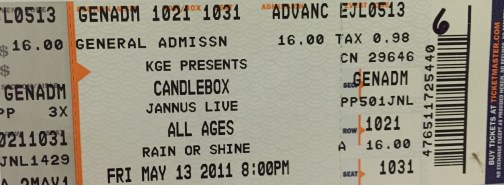 Candlebox Jannus 5-13-2011