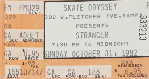 Stranger stub 10-31-1982