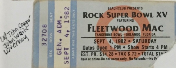 Rock Super Bowl XV 1982