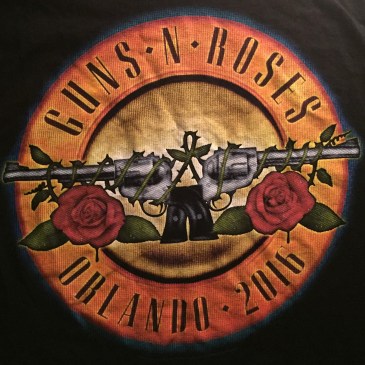 2016 GnR Orlando T-shirt