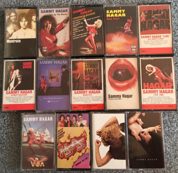 Sammy Hagar Cassettes 