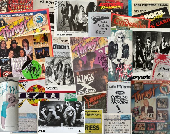 rocksandy.rocks | My '80s themed concert ticket stubs and flyers